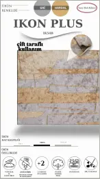 Dekoratif Toz Tutmayan Kilim Pati Dostu IKON PLUS IK54B 3