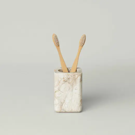 Linens Alora Diş Fırçalık 6,8x6,8x10 Cm