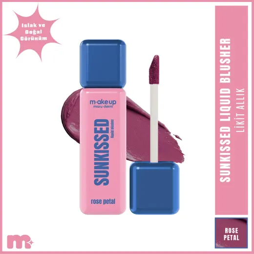 Maruderm Make Up Sunkissed Likit Allık Rose Petal