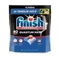 Finish Quantum Max 40 Kapsül Bulaşık Makinesi Deterjanı Tableti (1 x 22 Kapsül)