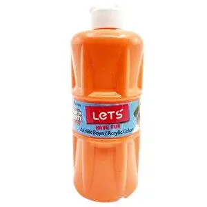 Lets Akrilik Boya 500 Ml Turuncu