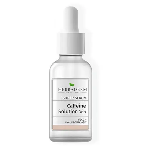 Herbaderm Super Serum Caffeine Solution %5 Göz Çevresi Serumu 30 ml