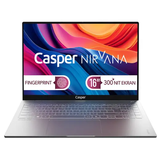 Casper Nirvana S100 300NIT i5-13420H 32 GB DDR5 1 TB SSD 16" Freedos Laptop S100.1342-DF00X-G-F