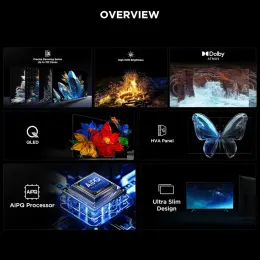 Tcl 75Q6C 4K Ultra HD 75" 190 Ekran Uydu Alıcılı Google Smart MiniLED TV 3