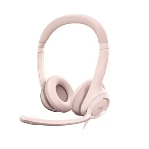Logitech H390 Usb Pudra Pembe Kulaklık