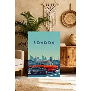 Mgi Design Sanatsal Vintage Seyahat Posteri Vintage Etkili Kanvas Tablo Lüks Duvar Sanatı | Modern Duvar Dekoru | Salon, Yatak Odası Ve Ofis İçin | Sanatsal Ev Dekorasyonu 70x100 cm