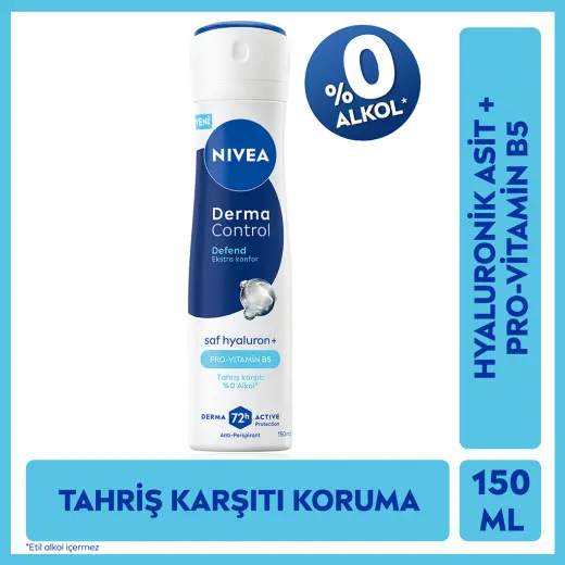 Nivea Kadın Sprey Deodorant Derma Control Defend 150 ml
