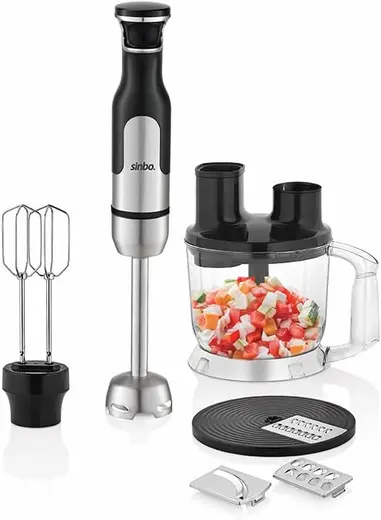 Sinbo SHB-7534 1000W El Blender Seti 2L Rendelemeli Doğrayıcılı