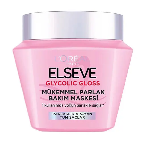 Elseve Glycolic Gloss Saç Bakım Maskesi 300 ml