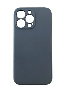 Preo My Case iPhone 13 Pro Nano Silikon Telefon Kılıfı Duman Grisi