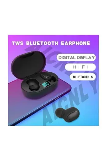 True E6s Şarj Göstergeli Kutulu Air Bluetooth Kulaklık Birebir Ur