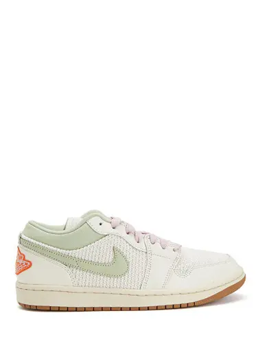 Air Jordan 1 Low Se Beyaz Kadın Deri Sneaker