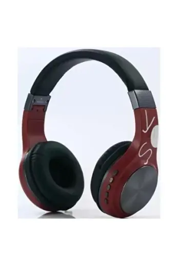 BT-1607 Kulaküstü Bluetooth Kulaklık Kırmızı