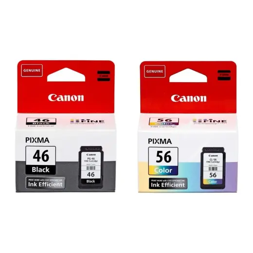 Canon Pıxma E484 Siyah Ve Renkli Yazıcı Mürekkep Kartuş Set