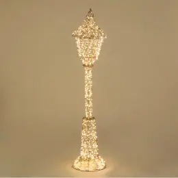 Fivo Led Işıklı Lamba Dekor 230 cm Altın 1