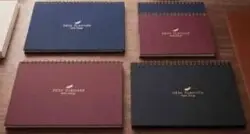 Dilman Desk Planner 17x24 Sert Kapak Spiralli 90gr 1. Hamur