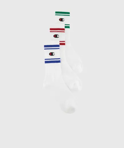 Champion Seasonal Crew Socks 3lü Paket