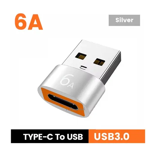 M.TK Moveteck Type-C To USB Yüksek Hızlı Veri Aktarımı Otg Çevirici Dönüştürücü Adaptör 6A Type C Dişi To USB 3.0