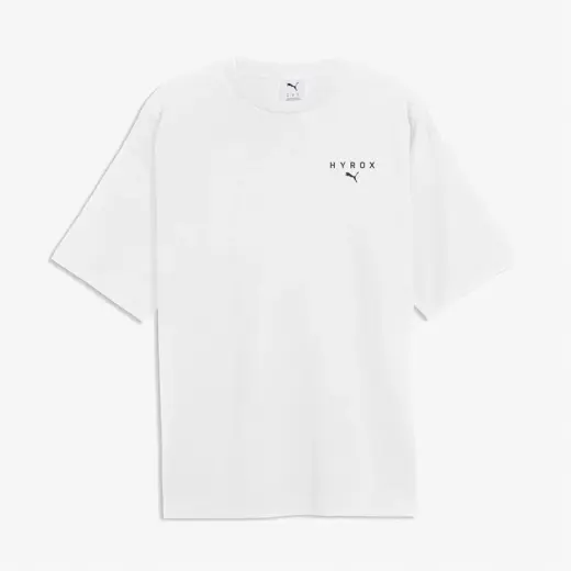 Puma x Hyrox World Erkek Beyaz T-Shirt