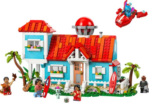 43268 LEGO® │ Disney Lilo ve Stiç Plaj Evi
