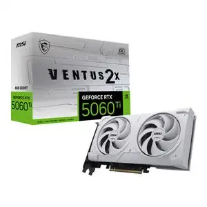 MSI GeForce RTX 5060 TI VENTUS 2X OC PLUS WHITE 8 GB GDDR7 128Bit DLSS 4 Ekran Kartı