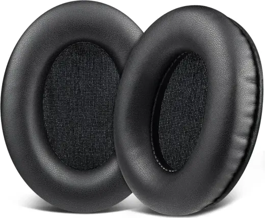 Hyper X Cloud 3, Cloud 2, Cloud 1, Cloud Alpha, Flight, Stinger, Core ile Uyumlu Yumuşak Protein Deri Kulaklık Pedi - Ses Yalıtımlı Hafızalı Köpük (Memory Foam) Kulaklık Süngeri (Protein Deri)