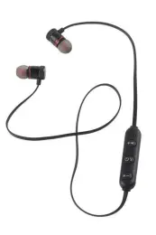Bluetooth Bağlantılı Kablolu Mıknatıslı Sport Kulaklık 5