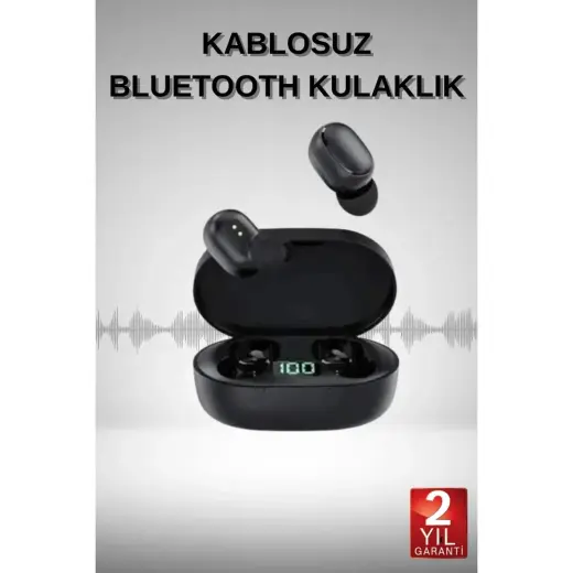 Tws Bluetooth Kulaklık Kulak Içi Kablosuz Dijital Göstergeli Çağrı Cevaplayabilen
