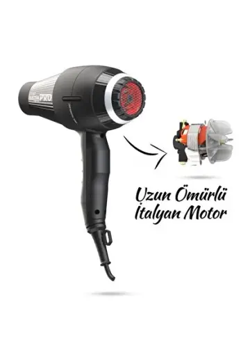 Electra Pro İonic Profesyonel Seri Kuaför Fön Makinesi (İtalyan Motor)