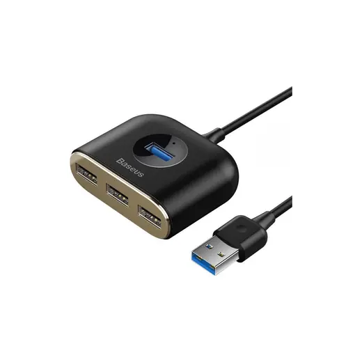Baseus 1mt 4in1 USB Hub Adaptör Usb3.0 To Usb3.0*1+Usb2.0*3 Yüksek Hız Veri Tranferi USB Çoğaltıcı