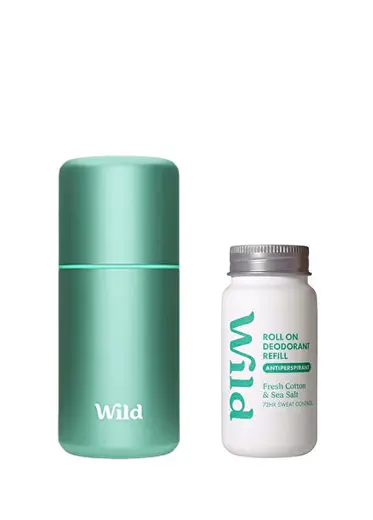 Antiperspirant Roll On qua Case & Fresh Cotton & Sea Salt Refill Kadın Deodorant 50 ml