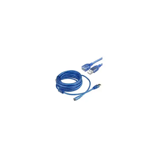 Rose USB Uzatma Kablosu 10 Metre Uzatıcı Dişi Erkek Filtreli Mavi 10MT