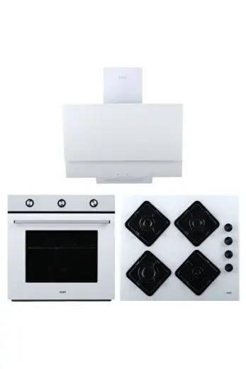 Eco Line Beyaz 3 Lü Ankastre Set ( Ed401-eo320-ef240)