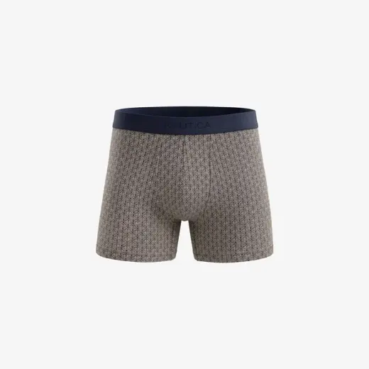 Nautica Slim Fit Erkek Bej Boxer