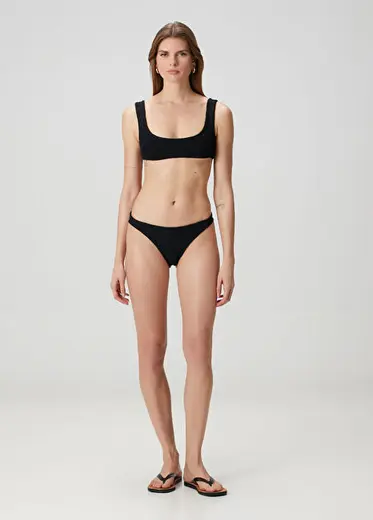 Ginny Siyah Bikini Üstü