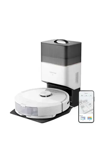 Vacuum Cleanner Q8 Max Plus Robot Süpürge Beyaz