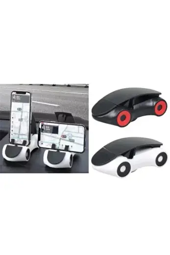 Araba Tasarımlı Araç İçi Telefon Tutucu 360 Dönebilen Ayarlı