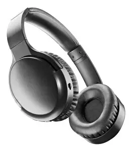 Cellularline Music Sound Vibra Anc Gürültü Engelleme Kafa Üstü Kablosuz Siyah Kulaklık