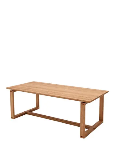Ginza Naturel Meşe Yemek Masası 220 cm