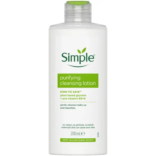 Simple Kind to Skin Arındırıcı Temizleme Losyonu 200 ml