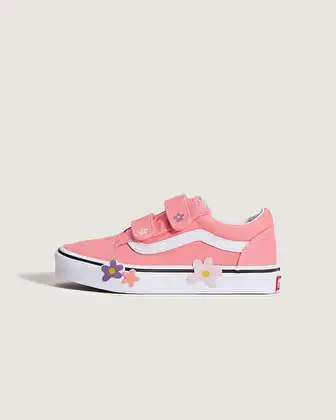 ÇOCUK OLD SKOOL V FLOWER AYAKKABI (4-8 YAŞ) Sunset Blush Pink