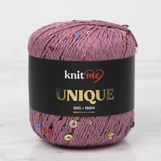 Knitme UNIQUE Gül Kurusu El Örgü İpi - 23