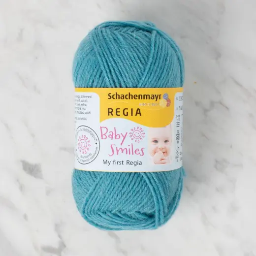 Schachenmayr Baby Smiles My First Regia Mavi 25 gr El Örgü İpi - 9801296 - 01067