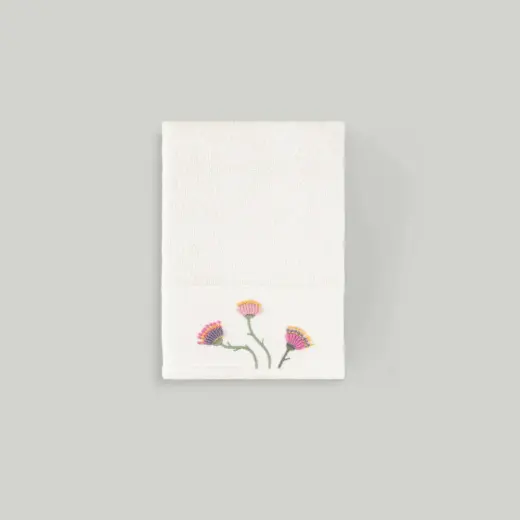 Linens Melia Pamuk 30x45 Cm El Havlusu Beyaz