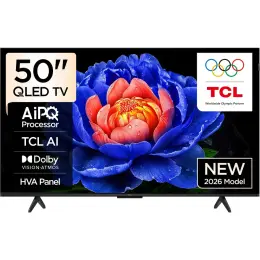 Tcl 50T6D 4K Ultra Hd 50'' 127 Ekran Uydu Alıcılı Google Smart QLED Tv 1