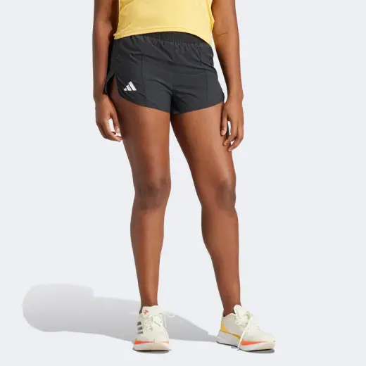 adidas Adizero Essentials Kadın Siyah Antrenman Şortu