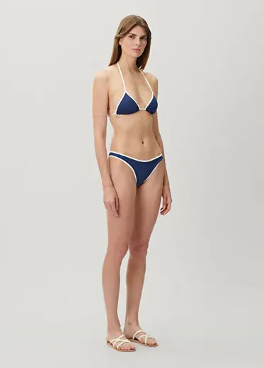 Naomi Lacivert String Bikini Altı