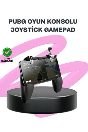PUBG Mobile İçin Tetikleyicili Joystickli Telefon Gamepadi