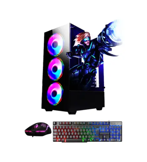 Ramtech Fullforce FF464 R5-5500 16 GB 512 GB SSD 8 GB RX580 Masaüstü Oyuncu Bilgisayar