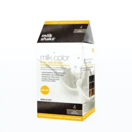 milk_shake Milk Color Eko Kalıcı Saç Boyası Seti 4 Orta Kestane 2